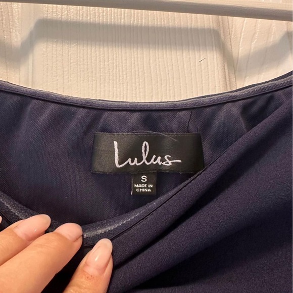 Never Worn Floor Length Lulus Gown Dress - Picture 3 of 4